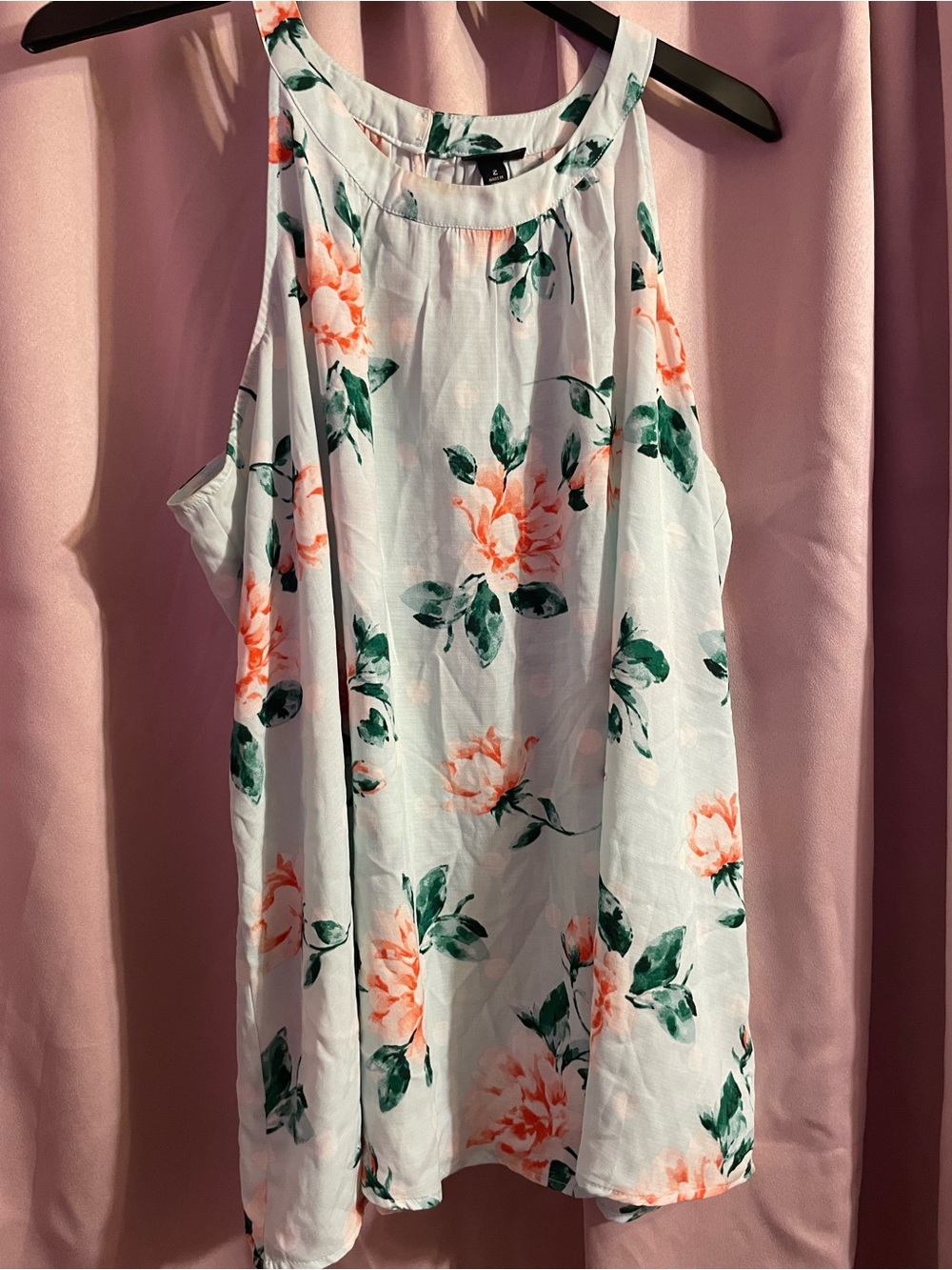 Torrid Floral Tank Top Blouse